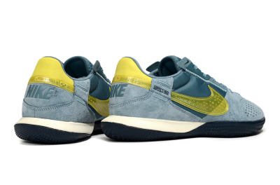 Nike Street Gato IC Low-Tops Football Shoes - Blue/Yellow
