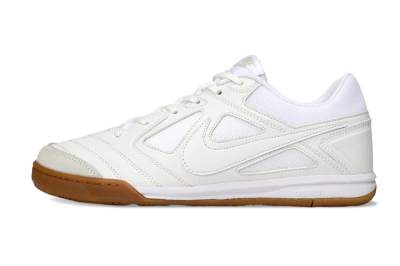 Nike Lunar Gato 2 IC Low-Tops Football Shoes - Beige/White