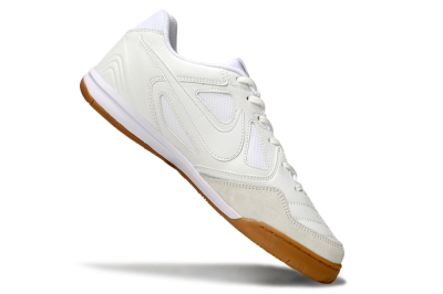 Nike Lunar Gato 2 IC Low-Tops Football Shoes - Beige/White