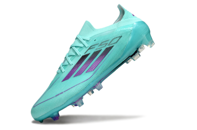 Adidas F50 Elite FG Low-Tops Football Boots - Jade/Purple/Black