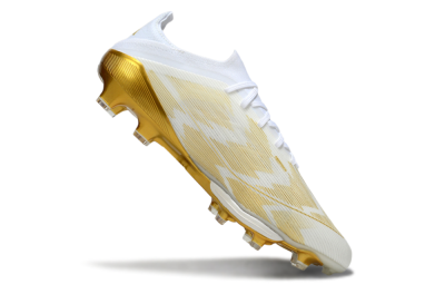 Adidas F50+ Elite Lightstrike Pro FG Low-Tops Football Boots - White/Gold