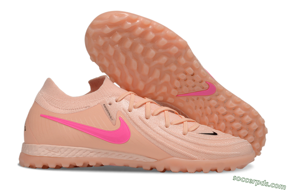 Nike Phantom GX 2 Elite TF Low-Tops Football Shoes - Pink/Black 1