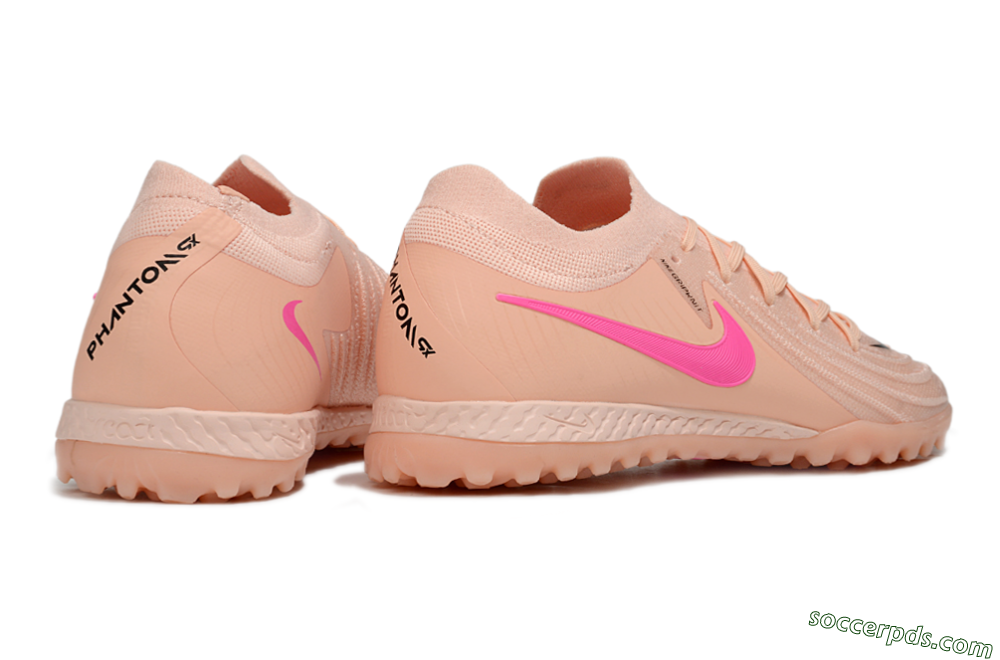 Nike Phantom GX 2 Elite TF Low-Tops Football Shoes - Pink/Black 6