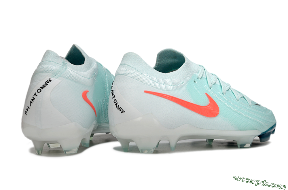 Nike Phantom GX 2 Elite FG Low-Tops Football Boots - Jade/Red/Black 6