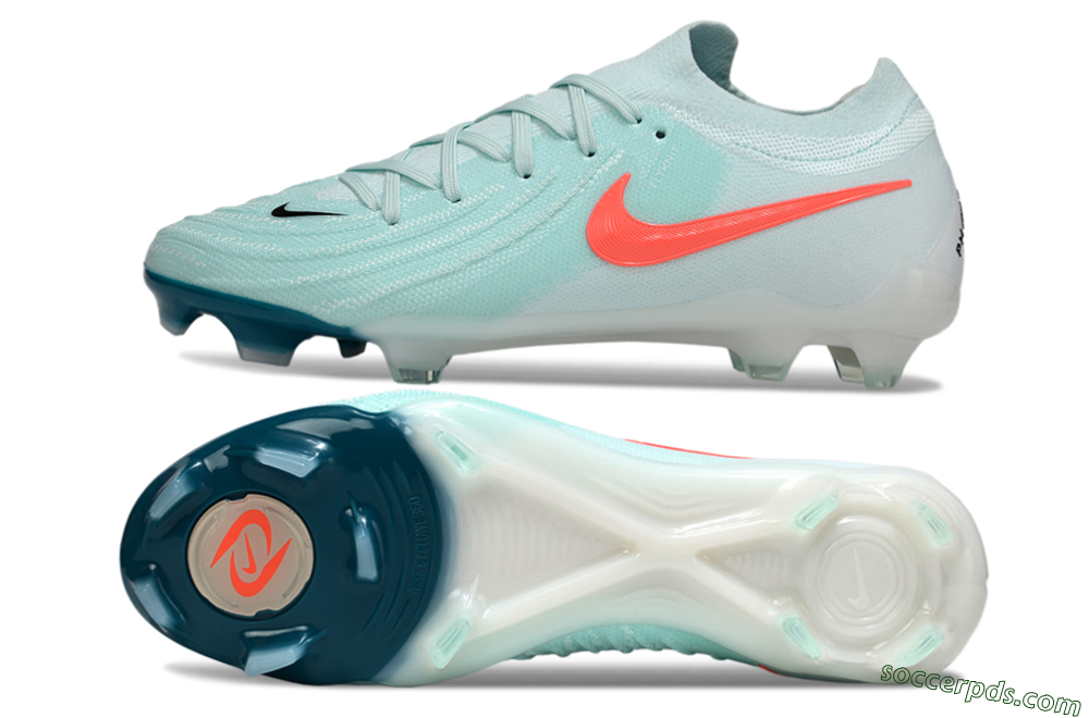 Nike Phantom GX 2 Elite FG Low-Tops Football Boots - Jade/Red/Black 0
