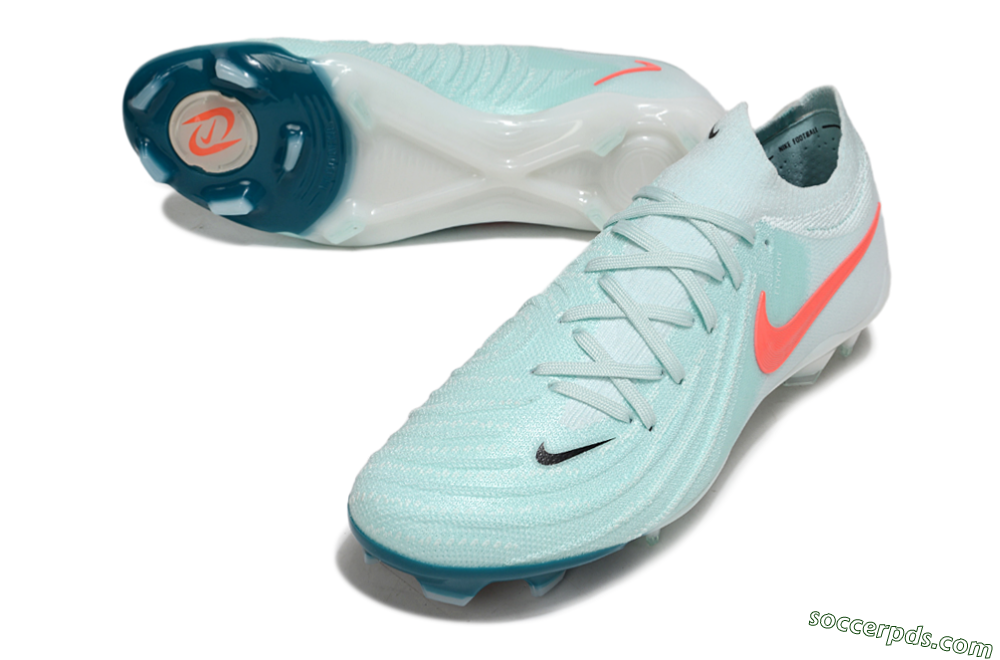 Nike Phantom GX 2 Elite FG Low-Tops Football Boots - Jade/Red/Black 3