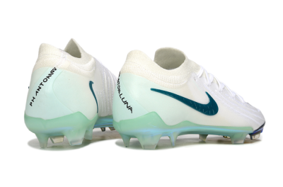 Nike Phantom GX 2 Elite FG Low-Tops Football Boots - White/Black/Jade