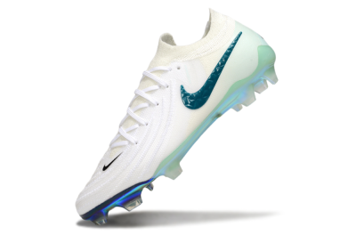 Nike Phantom GX 2 Elite FG Low-Tops Football Boots - White/Black/Jade