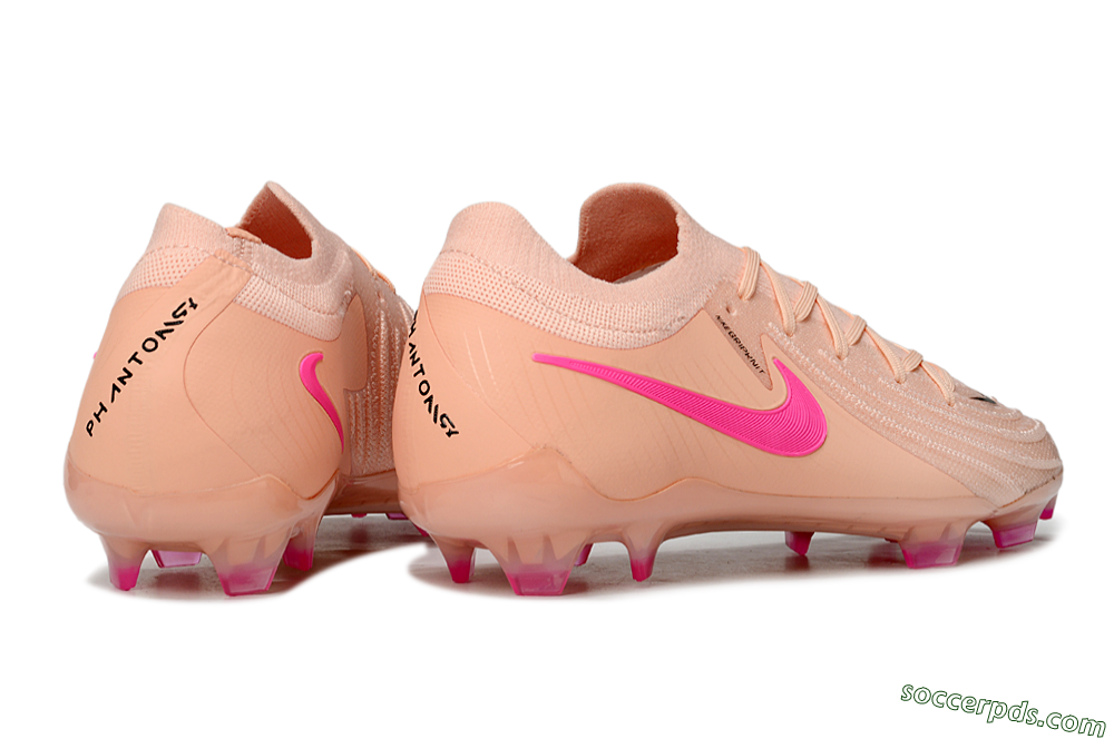 Nike Phantom GX 2 Elite FG Low-Tops Football Boots - Pink/Black 6