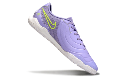 Nike Tiempo Legend 10 Academy IC Low-Tops Football Shoes - Purple/Yellow