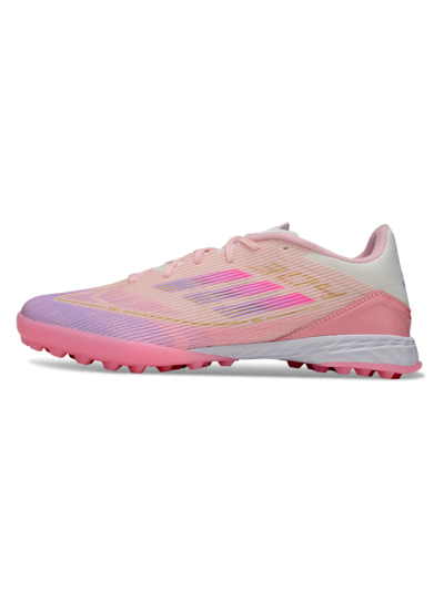 Adidas F50 Pro TF Low-Tops Football Shoes - Pink/Purple/Gold