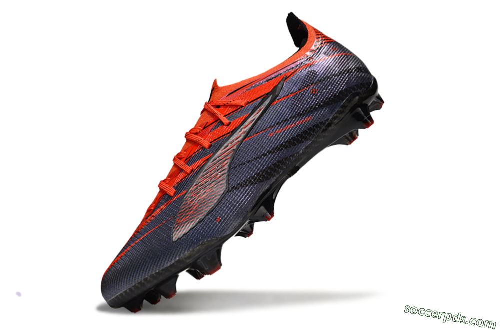 Puma Ultra 5 Ultimate FG Low-Tops Football Boots - Blue/Black/Red 5
