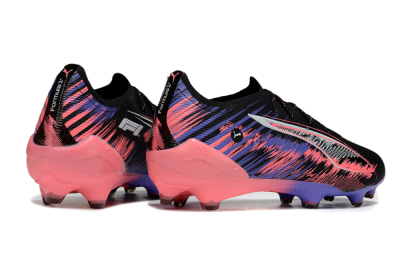 Puma Ultra 5 Ultimate FG Low-Tops Football Boots - Black/Pink/Purple