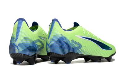 Puma Ultra 5 Ultimate FG Low-Tops Football Boots - Yellow/Blue/White