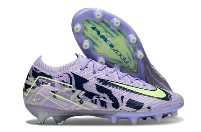 Nike Air Zoom Mercurial Vapor 16 Elite AG Low-Tops Football Boots - Purple/Black/Yellow
