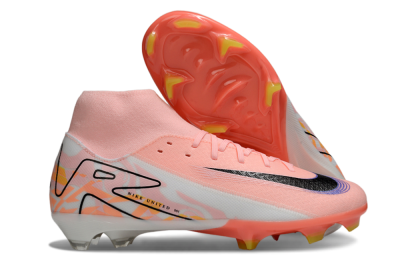 Nike Air Zoom Mercurial Superfly 10 Academy FG High-Tops Football Boots - Pink/Black/Purple
