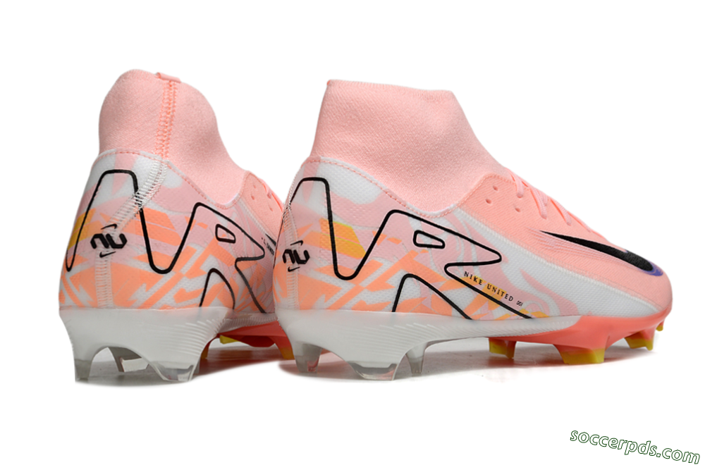 Nike Air Zoom Mercurial Superfly 10 Academy FG High-Tops Football Boots - Pink/Black/Purple 6