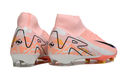Nike Air Zoom Mercurial Superfly 10 Academy FG High-Tops Football Boots - Pink/Black/Purple