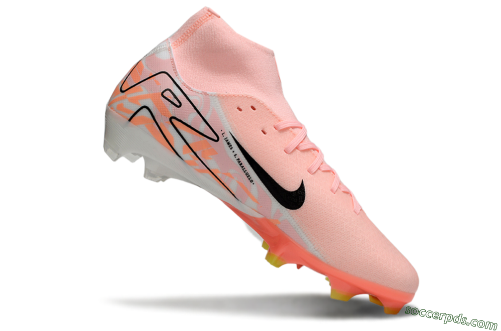 Nike Air Zoom Mercurial Superfly 10 Academy FG High-Tops Football Boots - Pink/Black/Purple 4