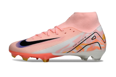 Nike Air Zoom Mercurial Superfly 10 Academy FG High-Tops Football Boots - Pink/Black/Purple
