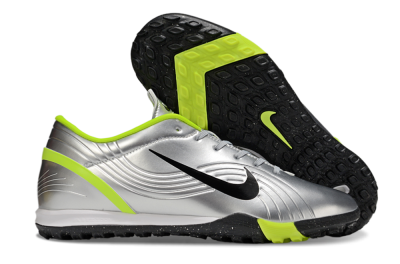 Nike Air Zoom Mercurial Vapor 16 Academy TF Low-Tops Football Shoes - Silver/Black/Yellow