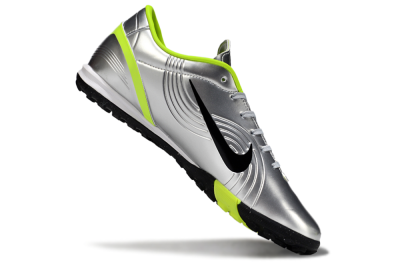 Nike Air Zoom Mercurial Vapor 16 Academy TF Low-Tops Football Shoes - Silver/Black/Yellow