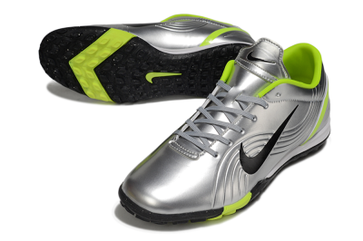 Nike Air Zoom Mercurial Vapor 16 Academy TF Low-Tops Football Shoes - Silver/Black/Yellow