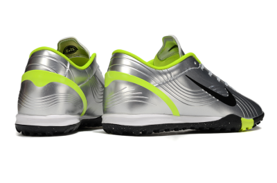 Nike Air Zoom Mercurial Vapor 16 Academy TF Low-Tops Football Shoes - Silver/Black/Yellow