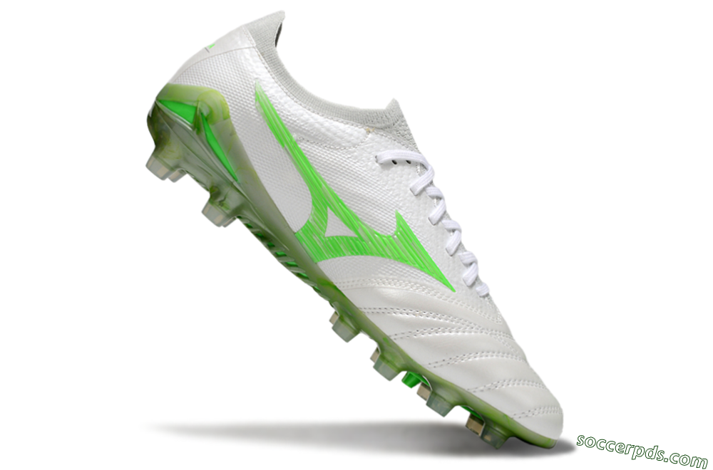 Mizuno Morelia Neo 4 Bate FG Low-Tops Football Boots - White/Yellow 4