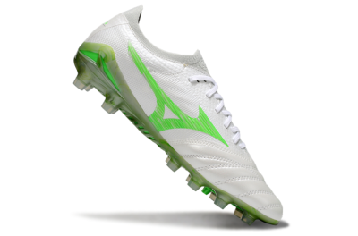 Mizuno Morelia Neo 4 Bate FG Low-Tops Football Boots - White/Yellow