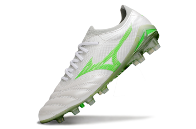 Mizuno Morelia Neo 4 Bate FG Low-Tops Football Boots - White/Yellow