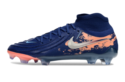 Nike Phantom Luna Elite FG High-Tops Football Boots - Blue/White/Orange