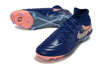 Nike Phantom Luna Elite FG High-Tops Football Boots - Blue/White/Orange