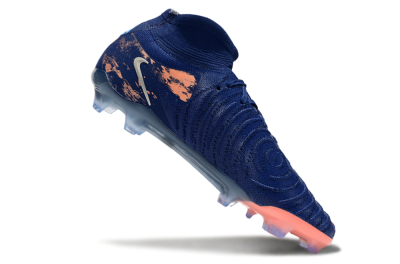 Nike Phantom Luna Elite FG High-Tops Football Boots - Blue/White/Orange
