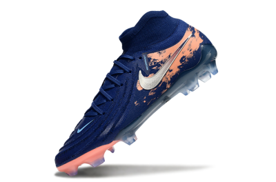 Nike Phantom Luna Elite FG High-Tops Football Boots - Blue/White/Orange