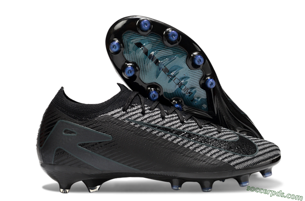 Nike Air Zoom Mercurial Vapor 16 Elite AG Low-Tops Football Boots - Black/Jade/Silver 1