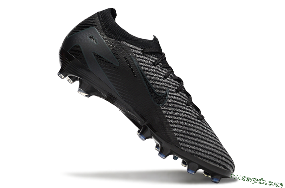Nike Air Zoom Mercurial Vapor 16 Elite AG Low-Tops Football Boots - Black/Jade/Silver 4