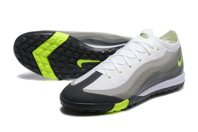 Nike Air Zoom Mercurial Vapor 16 Elite TF Low-Tops Football Shoes - White/Grey/Yellow