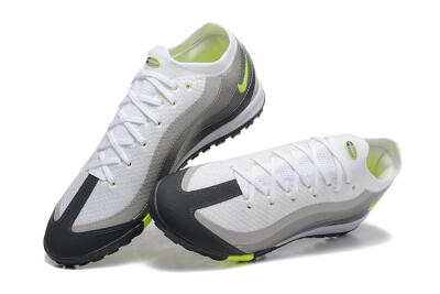 Nike Air Zoom Mercurial Vapor 16 Elite TF Low-Tops Football Shoes - White/Grey/Yellow