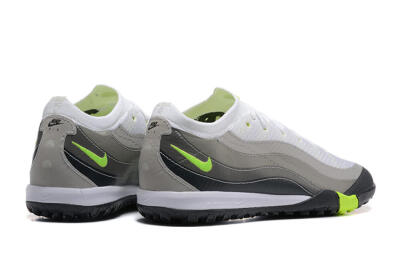 Nike Air Zoom Mercurial Vapor 16 Elite TF Low-Tops Football Shoes - White/Grey/Yellow