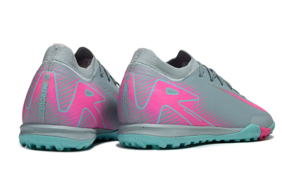 Nike Air Zoom Mercurial Vapor 16 Elite TF Low-Tops Football Shoes - Jade/Pink/Silver