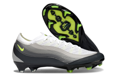 Nike Air Zoom Mercurial Vapor 16 Elite FG Low-Tops Football Boots - White/Grey/Yellow