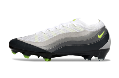 Nike Air Zoom Mercurial Vapor 16 Elite FG Low-Tops Football Boots - White/Grey/Yellow