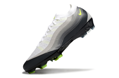 Nike Air Zoom Mercurial Vapor 16 Elite FG Low-Tops Football Boots - White/Grey/Yellow