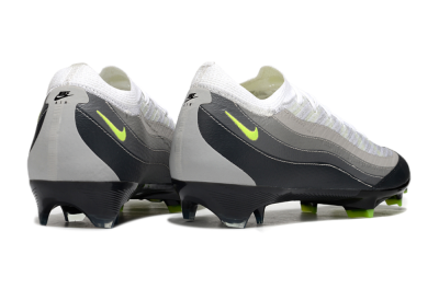 Nike Air Zoom Mercurial Vapor 16 Elite FG Low-Tops Football Boots - White/Grey/Yellow