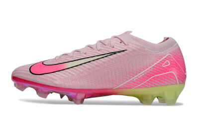 Nike Air Zoom Mercurial Vapor 16 Elite FG Low-Tops Football Boots - Pink/White/Yellow