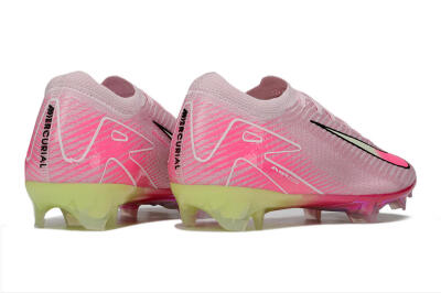 Nike Air Zoom Mercurial Vapor 16 Elite FG Low-Tops Football Boots - Pink/White/Yellow