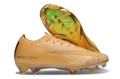 Nike Air Zoom Mercurial Vapor 16 Elite FG Low-Tops Football Boots - Gold/Gold