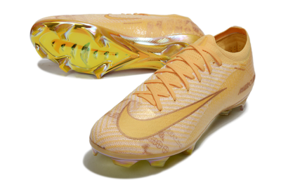 Nike Air Zoom Mercurial Vapor 16 Elite FG Low-Tops Football Boots - Gold/Gold