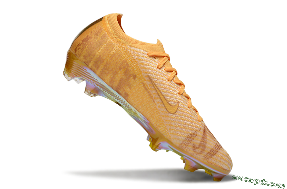 Nike Air Zoom Mercurial Vapor 16 Elite FG Low-Tops Football Boots - Gold/Gold 4